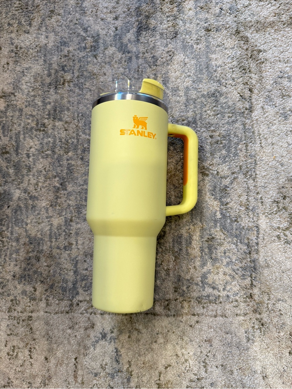 Stanley Yellow Insulated Travel Mug with Handle
